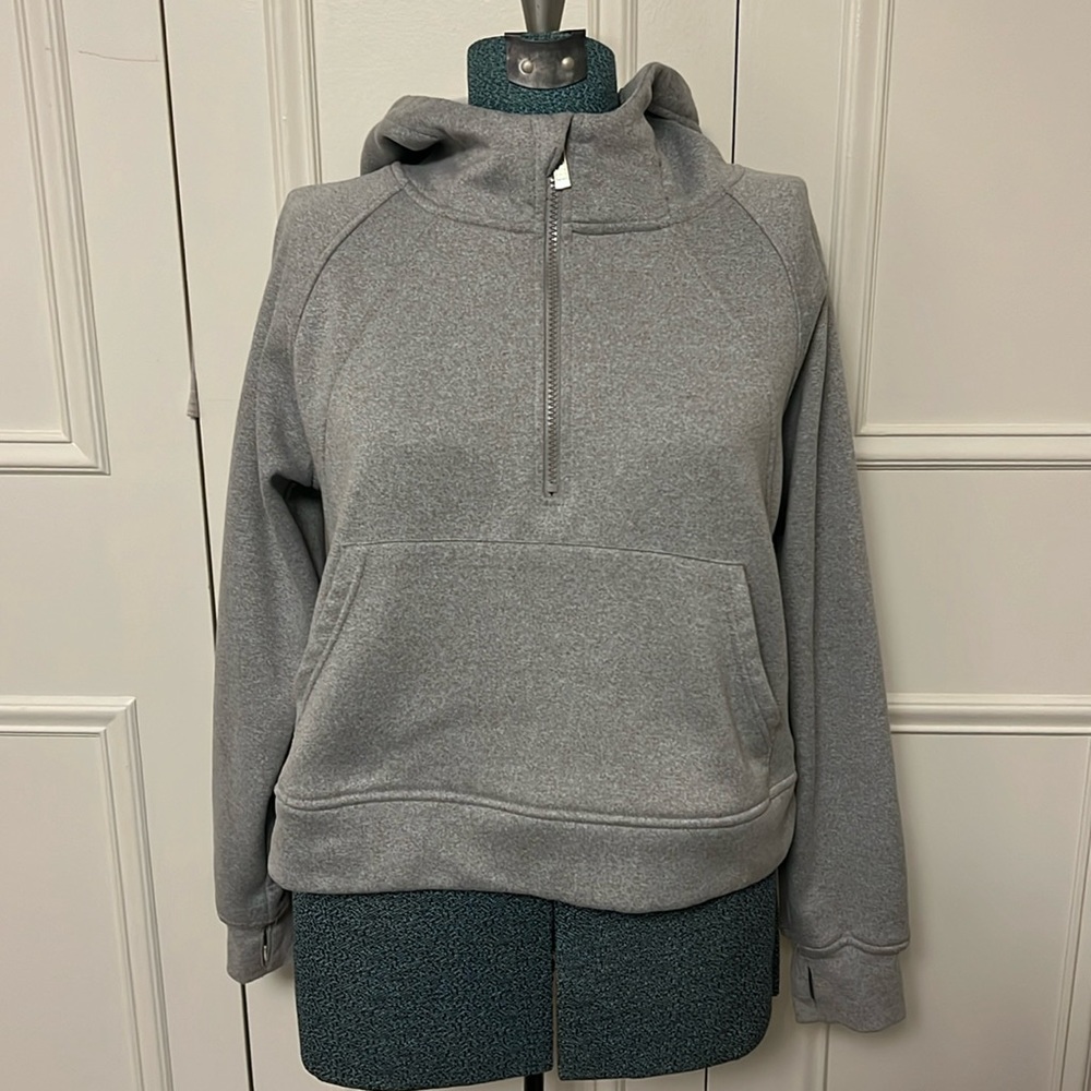 Laslulu cropped hooded sweatshirt